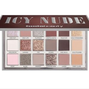 Huda Beauty Icy Nude Eyeshadow Palette. BNIB. PRICE IS FIRM